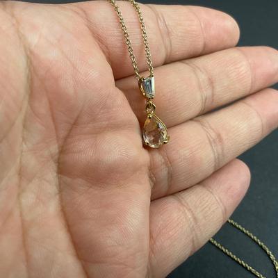 -135- JEWELRY | Quartz Crystal Necklace & Earrings Set