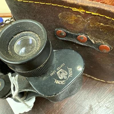 Royal crown binoculars
