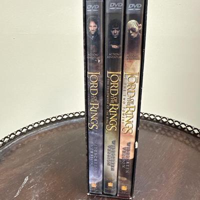 Lord of the Rings trilogy dvd set