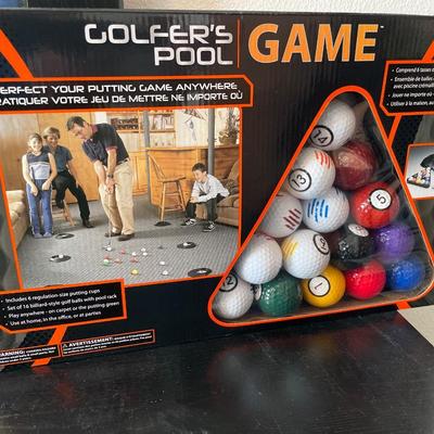 Golfers pool game