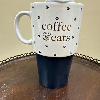Coffee and cats mug