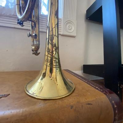 VINTAGE ELKHART TRUMPET BUILT BY BUESCHER