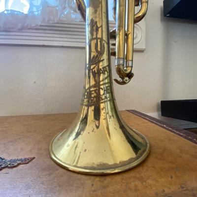 VINTAGE ELKHART TRUMPET BUILT BY BUESCHER