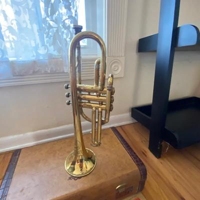 VINTAGE ELKHART TRUMPET BUILT BY BUESCHER