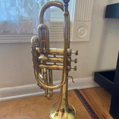 VINTAGE ELKHART TRUMPET BUILT BY BUESCHER
