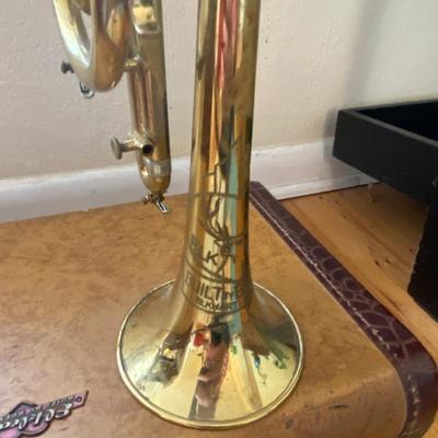 VINTAGE ELKHART TRUMPET BUILT BY BUESCHER