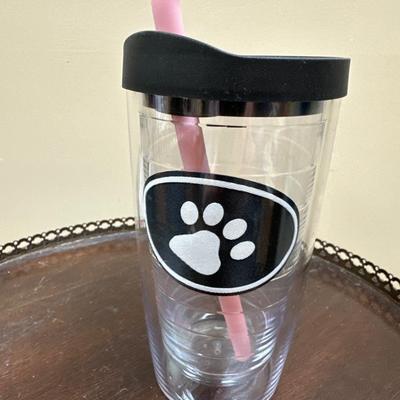 Yervis insulated cup with dog print