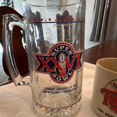 Mugs and shot glass