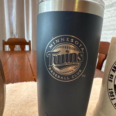 Mugs and shot glass