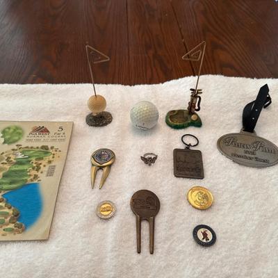 Golf and baseball items