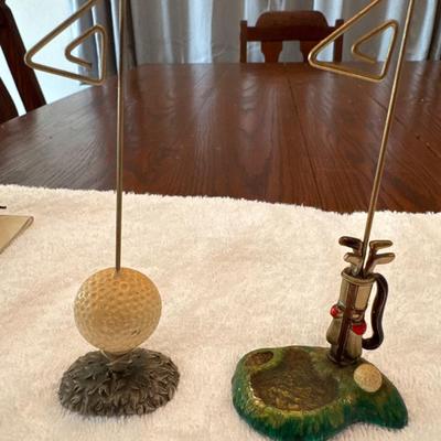 Golf and baseball items