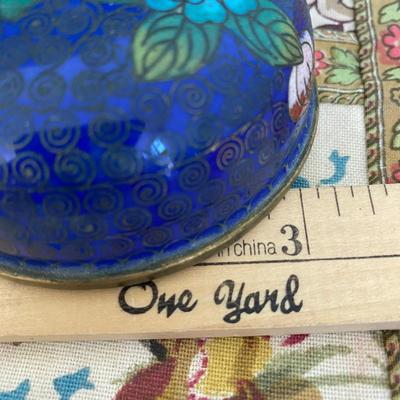 ANTIQUE CHINESE CLOISONNE ENAMEL GINGER JAR