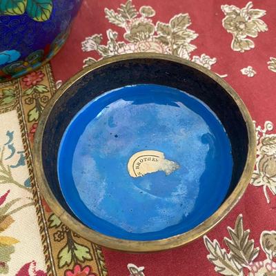 ANTIQUE CHINESE CLOISONNE ENAMEL GINGER JAR