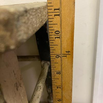 Vintage Furniture Primitive Wooden Wood Chair Stool Seat Bench Rustic