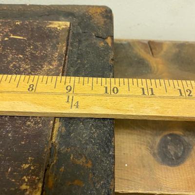 Antique Optometrist Eye Doctor Travel Eyeglass Lens Fitting Kit