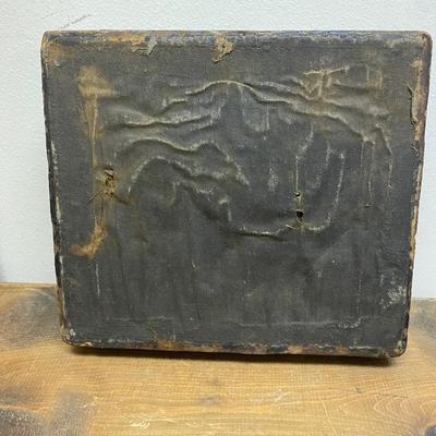 Antique Optometrist Eye Doctor Travel Eyeglass Lens Fitting Kit