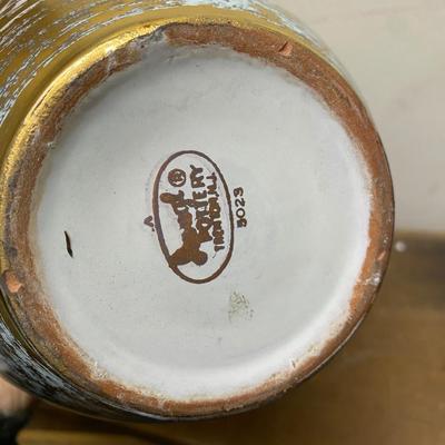 Stangl Pottery Antique Gold Vase #5023