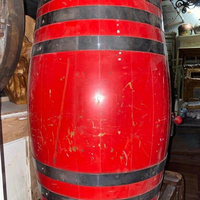 25" HIgh COCA-COLA BARREL FOUNTAIN DISPENSER