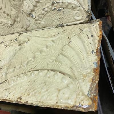 Antique Eagle design Tin Ceiling Trim Panel