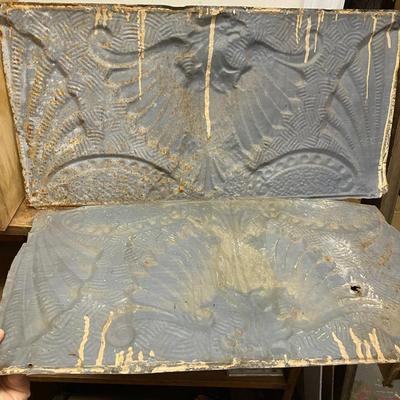 Antique Eagle design Tin Ceiling Trim Panel