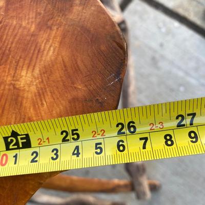 RUSTIC REDWOOD Small TABLE