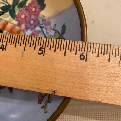 Porcelain Hand Painted Chinoiserie Style Birds