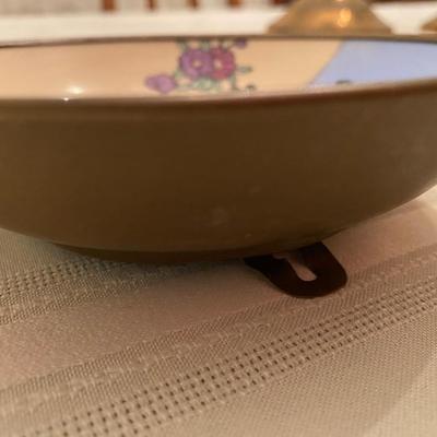 Porcelain Hand Painted Chinoiserie Style Birds