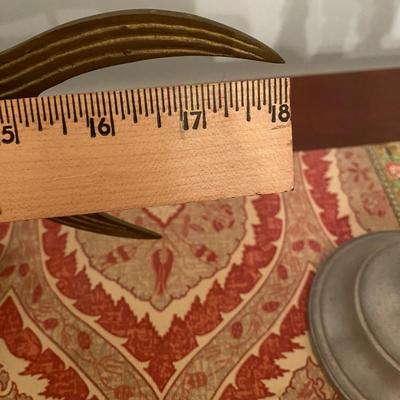 MCM Frederick Cooper Style Brass Wood Marlin Sculpture