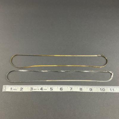 -148- SILVER | Sterling 925 Italy Chain Necklaces | Marked