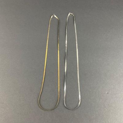 -148- SILVER | Sterling 925 Italy Chain Necklaces | Marked