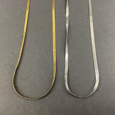-148- SILVER | Sterling 925 Italy Chain Necklaces | Marked