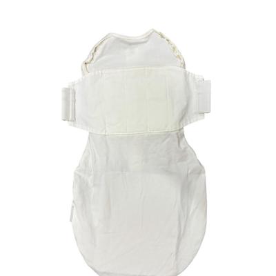 Size Medium White Happiest Baby SNOO Sleep Sack - 100% Organic Cotton Baby Swaddle Blanket - Doctor Designed Promotes Healthy Hip...
