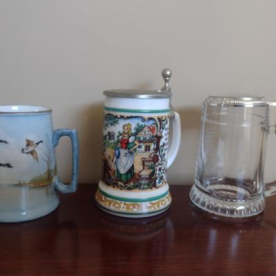 Collection of Beer Steins