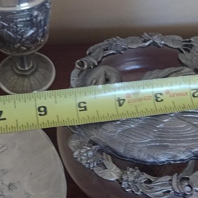 Collection of Pewter/Metal Housewares