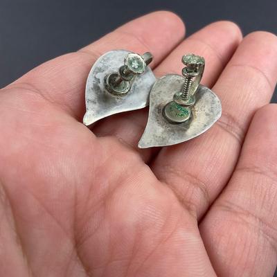 -163- SILVER | Sterling 925 Earrings | Marked