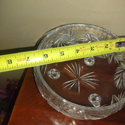 Collection of Glass/Crystal Serve Ware