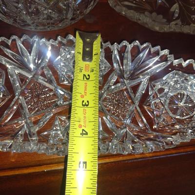 Collection of Glass/Crystal Serve Ware