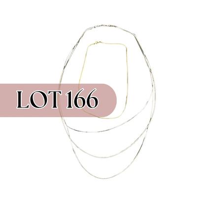 -166- NECKLACES | Korea Marked Gold Tone & Silver Tone Necklaces