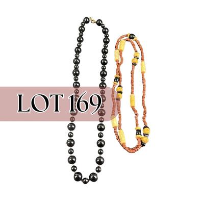 -169- COSTUME JEWELRY | Beaded Necklaces