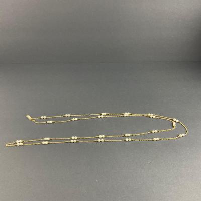 -171- COSTUME JEWELRY | Gold Tone Necklaces