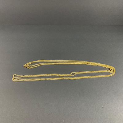 -171- COSTUME JEWELRY | Gold Tone Necklaces