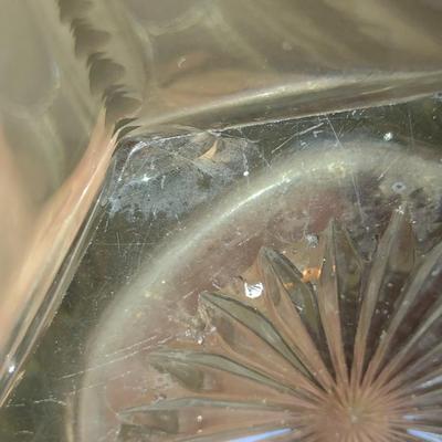 Pair of Glass/Crystal Vases