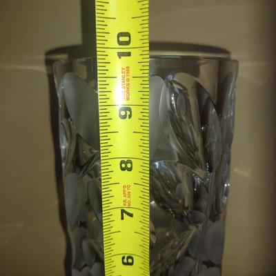 Pair of Glass/Crystal Vases