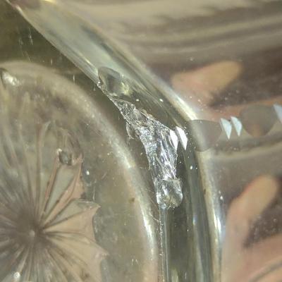 Pair of Glass/Crystal Vases