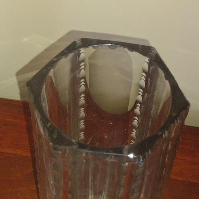 Pair of Glass/Crystal Vases