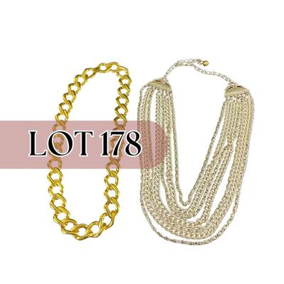 -178- COSTUME JEWELRY | Chunky Necklaces