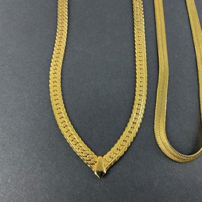 -179- NAPIER | Gold Tone Necklaces | Marked