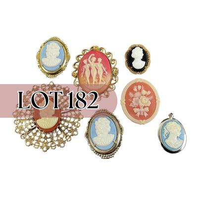 -182- CAMEO | Miscellaneous Assorted Cameos