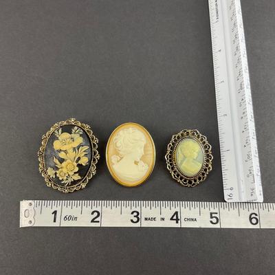 -184- CAMEO | One Peri, One Western Germany, & One Gerrys Cameo | Marked