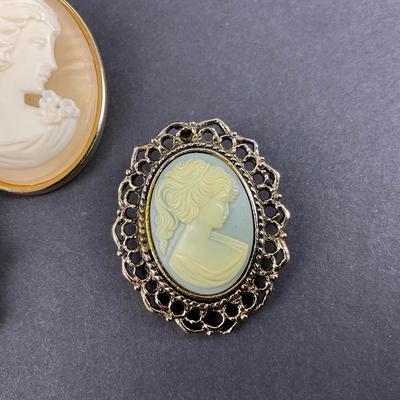 -184- CAMEO | One Peri, One Western Germany, & One Gerrys Cameo | Marked